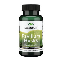 Swanson Psyllium Husks 625mg 60vcaps
