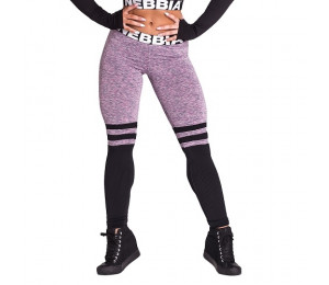 Nebbia Leggings Over the knee 286 Purple