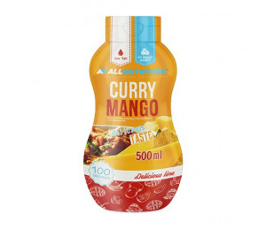 AllNutrition Sauce Curry Mango 500ml (Parim enne: 05.2023)