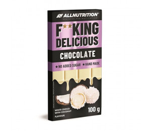 AllNutrition F**king Delicious Chocolate 100g White Choco with Coconut (Parim enne: 08.2022)