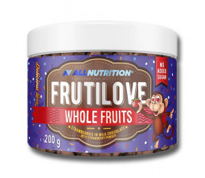 AllNutrition Frutilove Whole Fruits Strawberry in Milk Chocolate with Strawberry Powder 200g