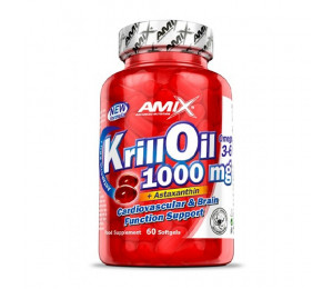 AMIX Krill Oil 1000mg 60 softgels