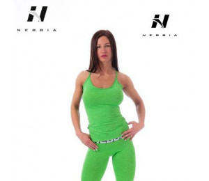 Nebbia Tight Singlet 224 Green