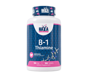 Haya Labs Vitamin B-1 Thiamine 100mg 100tabs