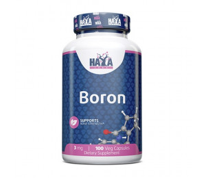 Haya Labs  Boron 3 mg 100vcaps