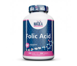 Haya Labs Folic Acid 800mcg 250tabs