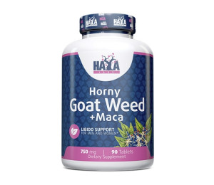 Haya Labs Horny Goat Weed Extract 750mg + MACA 90tabs