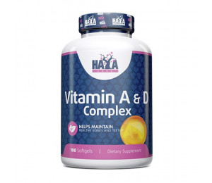 Haya Labs Vitamin A & D Complex 100 softgels
