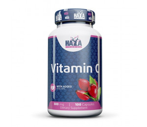 Haya Labs Vitamin C 500mg with Rose Hips 100caps