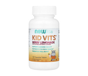 Now Foods KID Vits 120tabs (chewable) Berry Lemonade