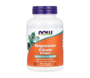 Now Foods Magnesium Citrate 90 softgels