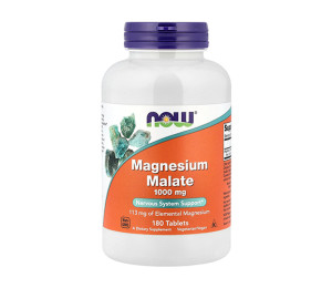 Now Foods Magnesium Malate 1000mg 180tabs