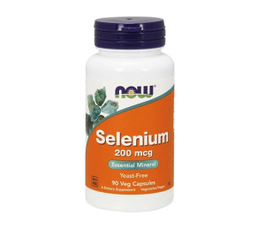 Now Foods Selenium 200mcg 90vcaps
