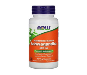 Now Foods Standartized Extract Ashwagandha 450mg 90vcaps