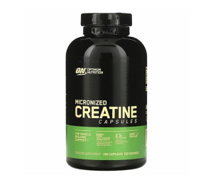 Optimum Nutrition Micronized Creatine Capsules 200caps
