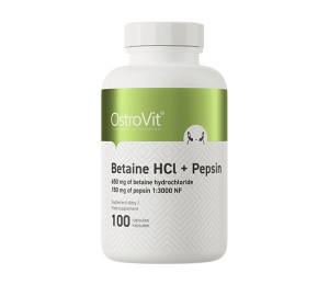 OstroVit Betaine HCl + Pepsin 100caps