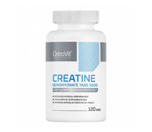 OstroVit Creatine Monohydrate 3000mg 120tabs