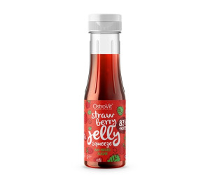OstroVit Jelly Squeeze 350g - Strawberry (Parim enne: 12.2023)