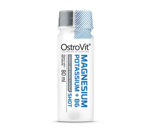 OstroVit Magnesium Potassium + B6 Shot 80ml Lemon Lime Grape