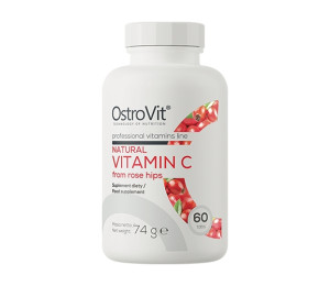 OstroVit Natural Vitamin C from rose hips 60tabs