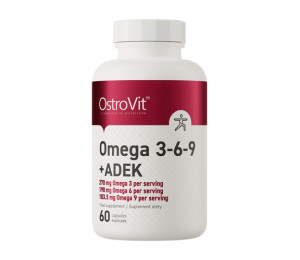 OstroVit Omega 3-6-9 + ADEK 60 softgels