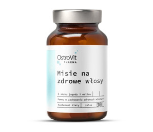 OstroVit Pharma Bears For Healthy Hair 30 gummies (Parim enne: 05.2024)