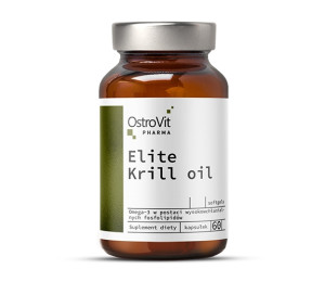 OstroVit Pharma Elite Krill Oil 60 softgels (Parim enne: 06.2024)