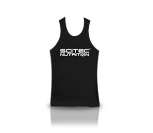 Scitec Normal Black Girl Tank Top