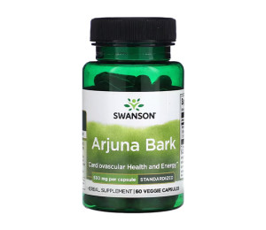 Swanson Arjuna Extract 500mg, 60vcaps (Parim enne: 05.2025)