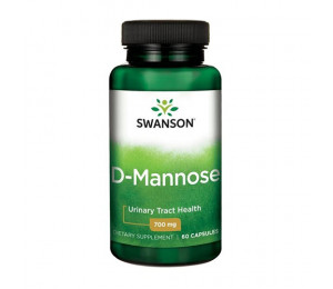 Swanson D-Mannose 700mg 60caps