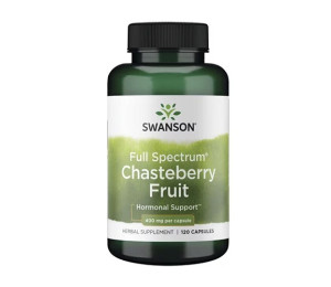 Swanson Full Spectrum Chasteberry Fruit 400mg 120caps