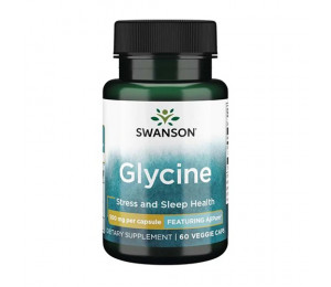 Swanson Glycine Featuring AjiPure 500mg 60vcaps