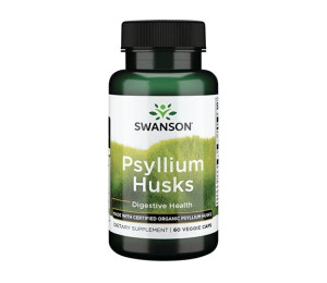 Swanson Psyllium Husks 625mg 60vcaps