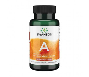 Swanson Vitamin A 10000IU 250 softgels