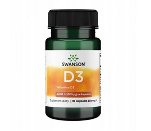 Swanson Vitamin D3 4000IU 90caps