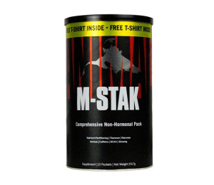 Universal Nutrition Animal M-Stak 21packs + Free T-shirt