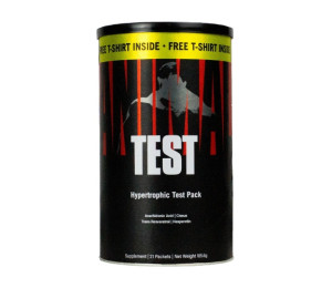 Universal Nutrition Animal Test 21packs + Free T-shirt