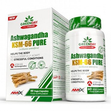 AMIX ProVegan Ashwagandha KSM-66 Pure 60vcaps