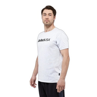 BioTech USA FLEX Men T-Shirt Grey