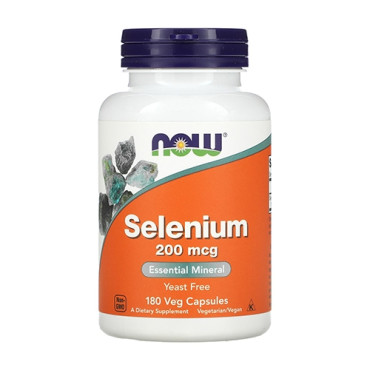 Now Foods Selenium 200mcg 180vcaps