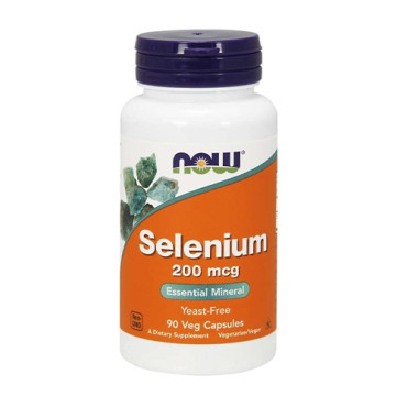 Now Foods Selenium 200mcg 90vcaps