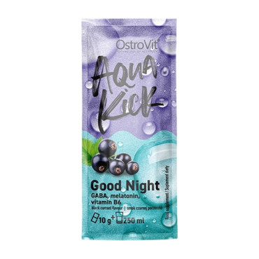 OstroVit Aqua Kick Good Night 10g x 24 BOX black currant