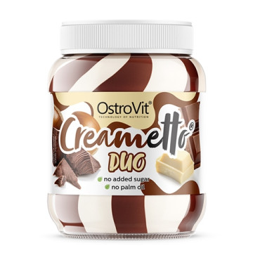 OstroVit Creametto 350g - Duo (milk hazelnut)