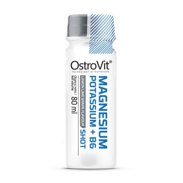 OstroVit Magnesium Potassium + B6 Shot 80ml Lemon Lime Grape