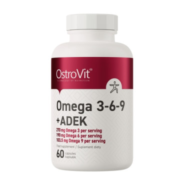 OstroVit Omega 3-6-9 + ADEK 60 softgels