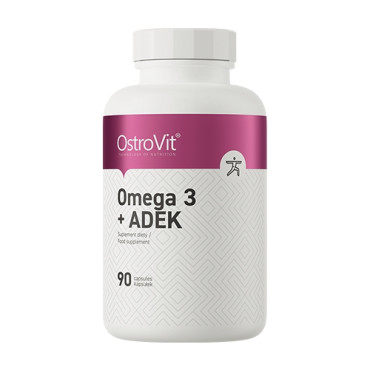 OstroVit Omega 3 + ADEK 90 softgels