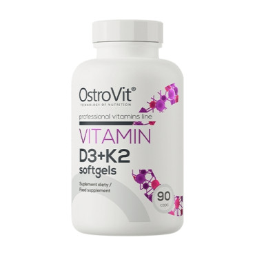 OstroVit Vitamin D3 + K2 90 softgels