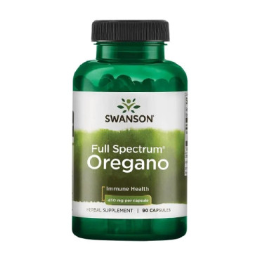 Swanson Full Spectrum Oregano 450mg 90caps (Parim enne: 03.2024)