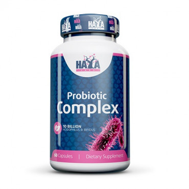 Haya Labs Probiotic Complex, 10 Billion Acidophilus & Bifidus, 60caps