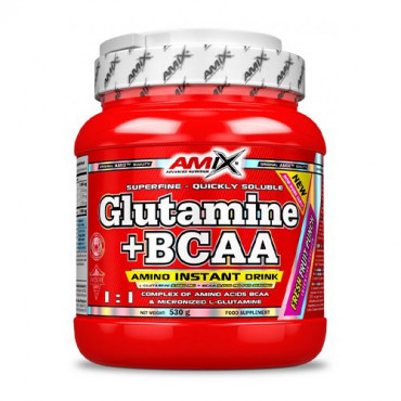 AMIX L-Glutamine + BCAA 530g